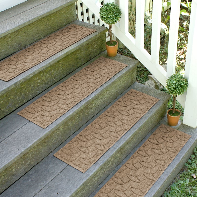 Ellipse 8.5"x30" Indoor/Outdoor Stair Treads Set/4 8.5x30 Bed Bath